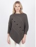 Asymmetrical Poncho W/Sleeves Asymmetrical Poncho W/Sleeves